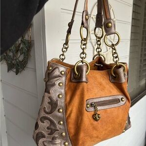 Vintage western style Kathy van zeeland shoulder bag